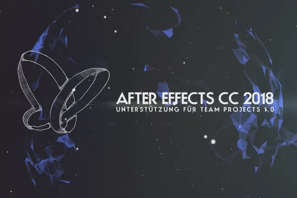 크리에이티브 클라우드의 새로운 기능: After Effects CC 2018 (2017년 10월) - 팀 프로젝트 1.0 지원