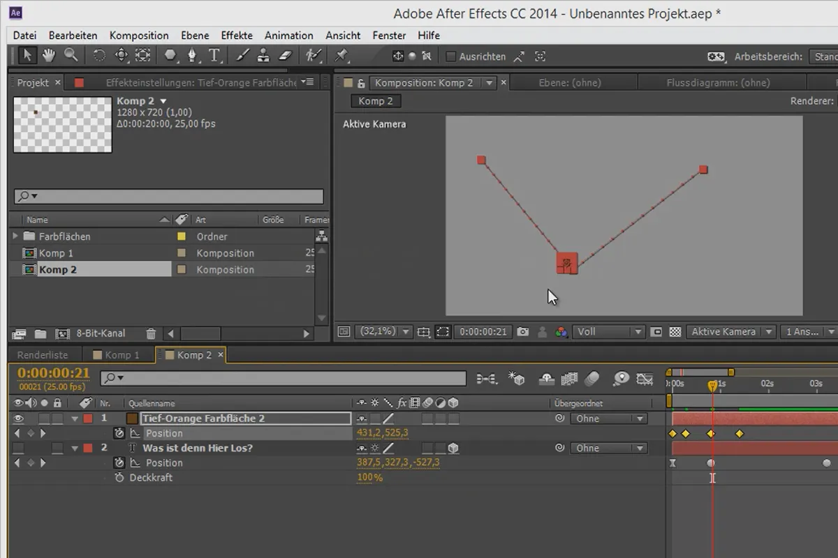 Tipps und Tricks zu 3D in After Effects: Räumliche Interpolation