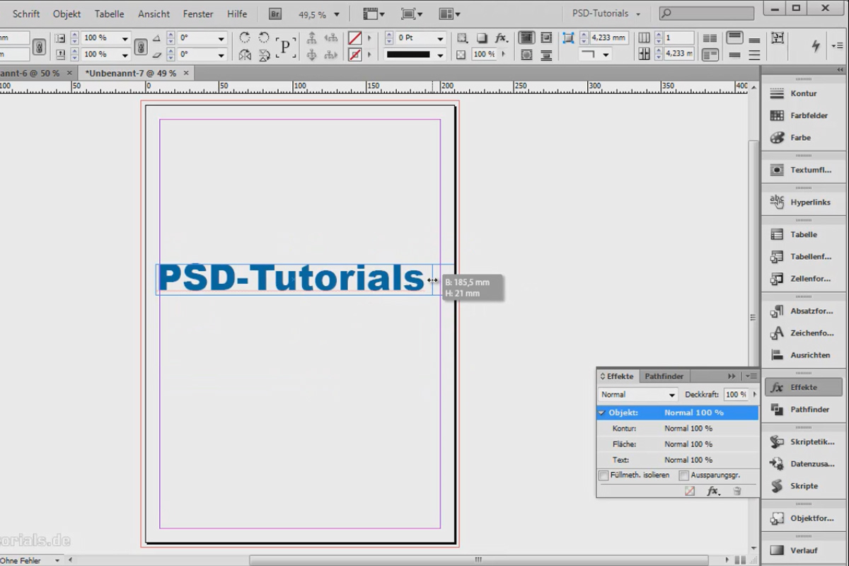 Tips & tricks for Adobe InDesign: Cool effects with the soft gradient edge