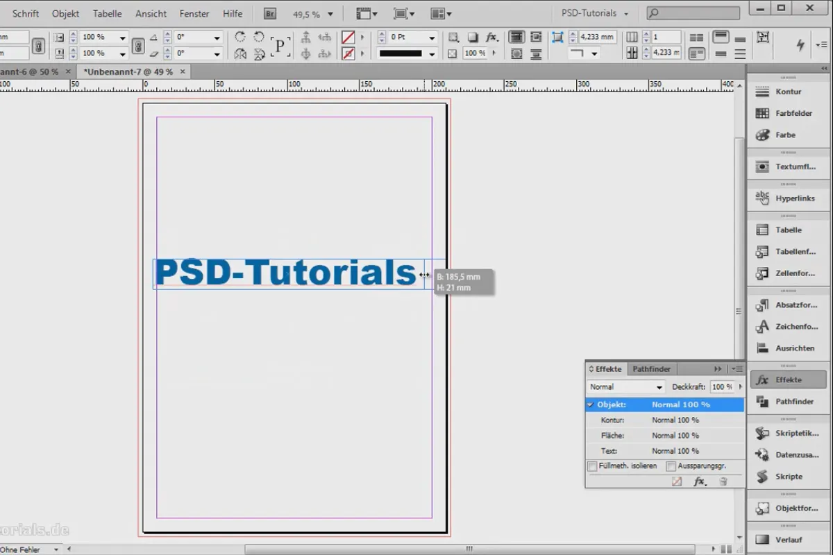 Patarimai ir gudrybės su programa Adobe InDesign: įdomūs efektai naudojant minkštąjį pereinamąjį.