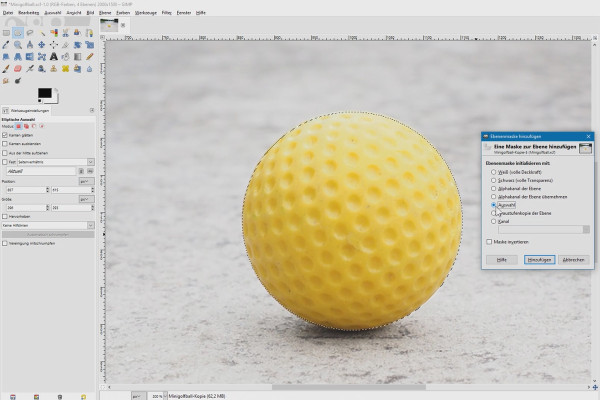 Image editing with GIMP: the tutorial for beginners - 32 Selection tools I - rough selection