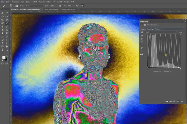 Separazione delle frequenze in Photoshop - 33 livelli di controllo