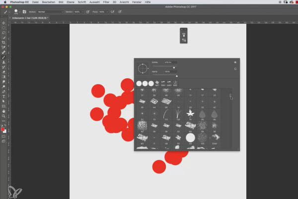 Photoshop para principiantes e intermedios - 4.10 Pinceles