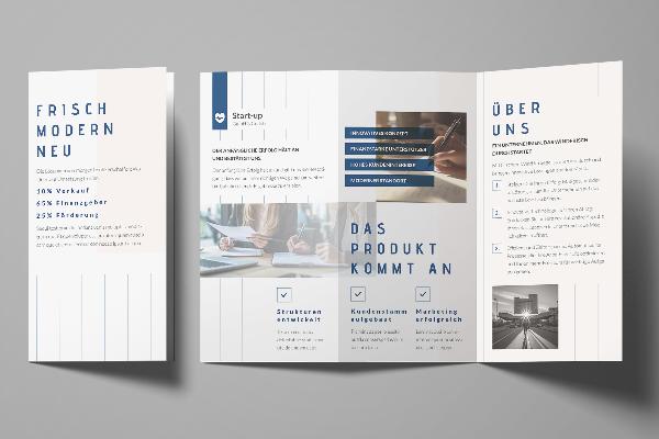 Designmaler for flyers og brosjyrer - Versjon 2