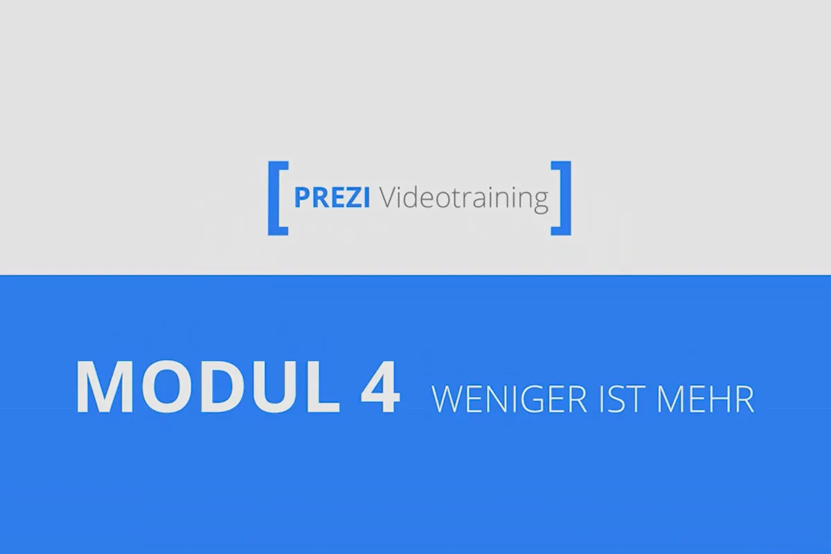 Prezi für Einsteiger – Präsentationen, die begeistern – 4.8 Weniger ist mehr: Vermeide die Seekrankheit in Prezi