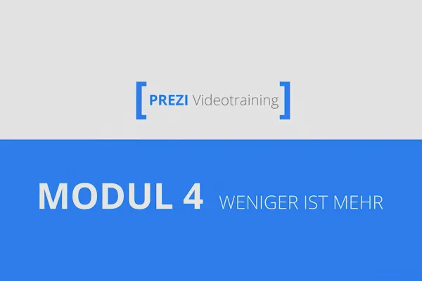 Prezi für Einsteiger – Präsentationen, die begeistern – 4.8 Weniger ist mehr: Vermeide die Seekrankheit in Prezi