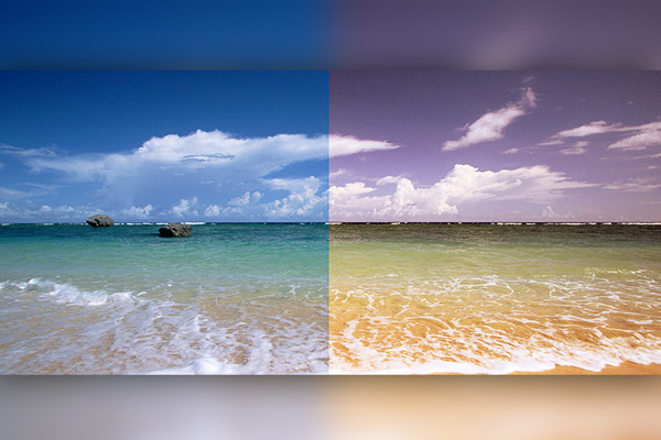 Photoshop-handling: La solen skinne inn i hjertet ditt