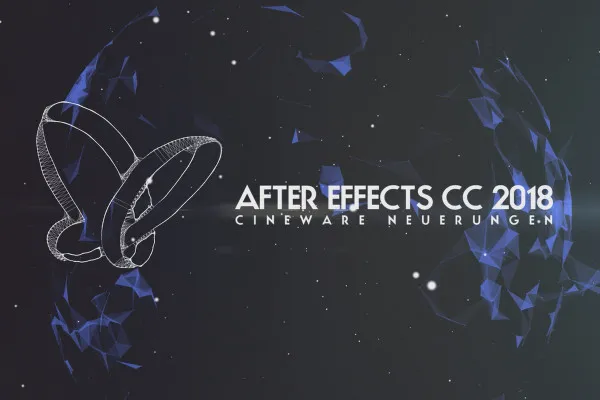 크리에이티브 클라우드의 새로운 기능: After Effects CC 2018 (2017년 10월) - 신규 Cineware 업데이트
