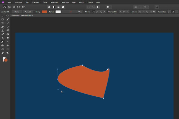 Affinity Photo-opplæring - Grunnleggende: 3.14 | Penntverktøy