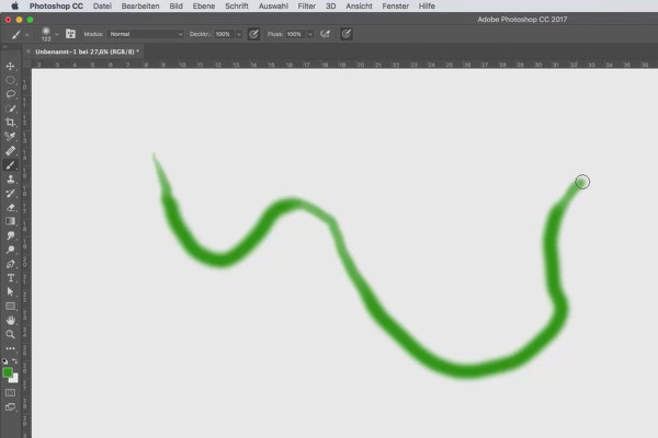 Photoshop para principiantes y niveles intermedios - 4.11 Impresión de pinceles