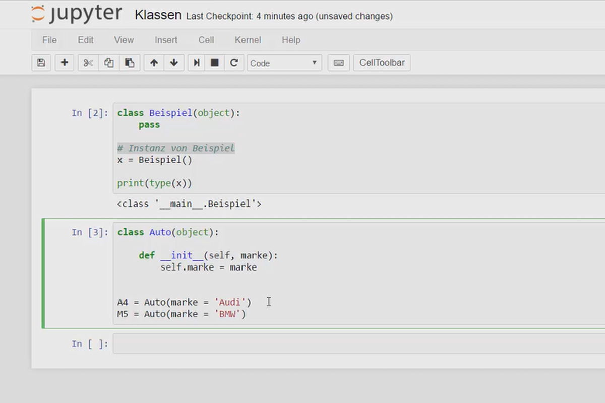 Python-programmering för nybörjare - 34 klasser