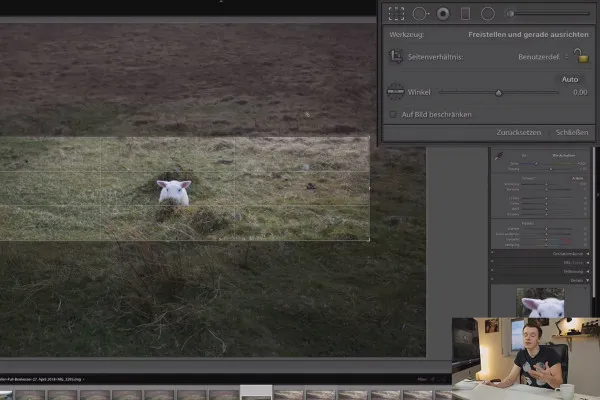 Lightroom Classic CC-Tutorial: 5.2 | Zuschneiden