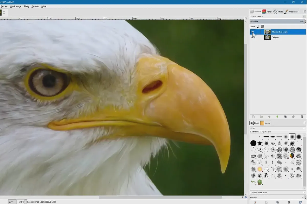 Obdelava slik z GIMP: praksični priročnik - 34 slikoviti videz