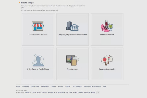 Customer acquisition via Facebook and Google AdWords: 4.12 Your own Facebook page