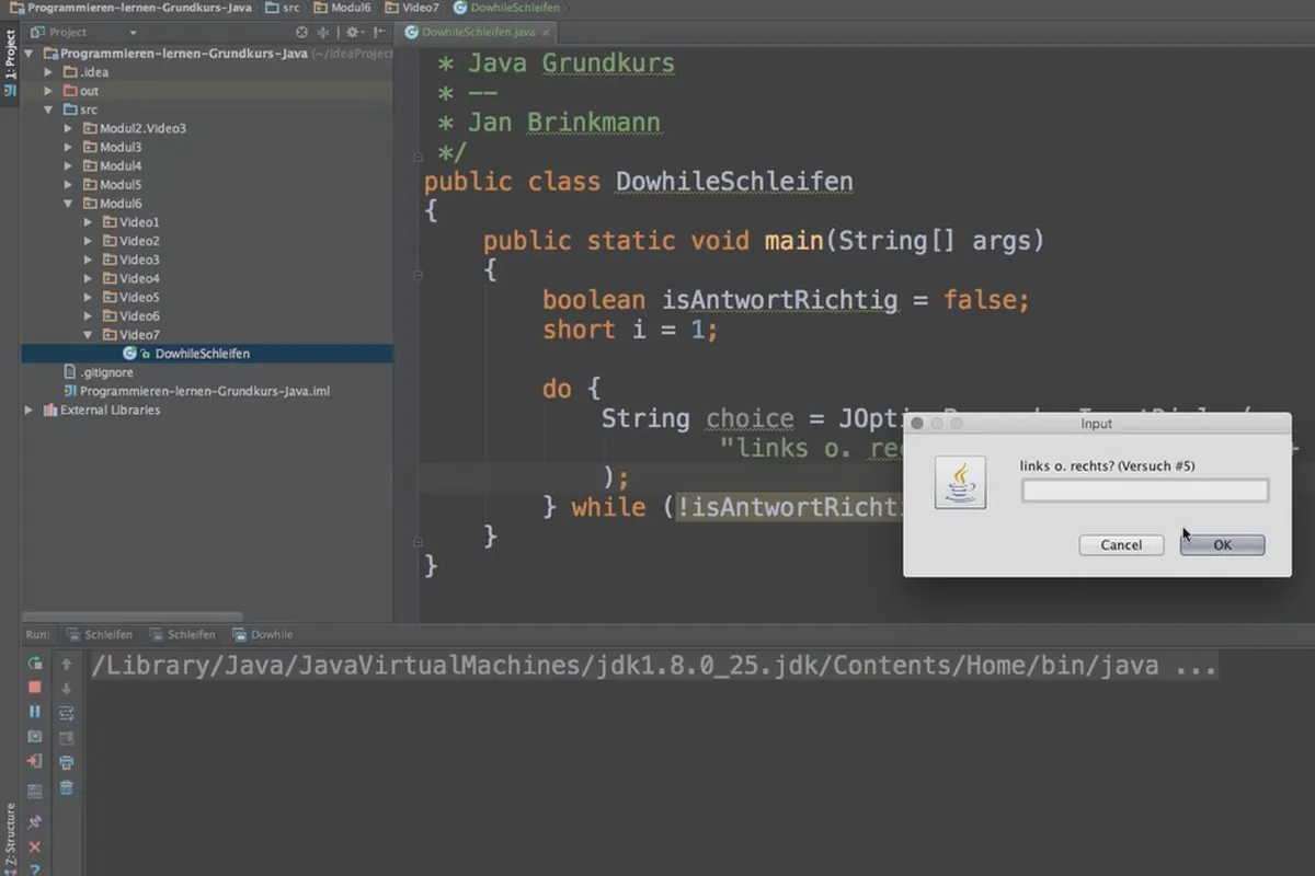 Java untuk Pemula - 6.9 lakukan {...} saat(...)