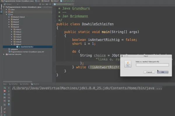 Java untuk Pemula - 6.9 lakukan {...} saat(...)