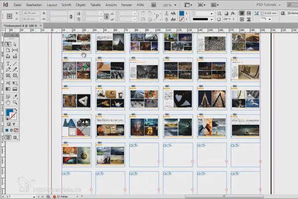 Tipps & Tricks zu Adobe InDesign: Mehrere Seiten einer PDF-Datei bzw. InDesign-Datei als Kontaktabzug platzieren