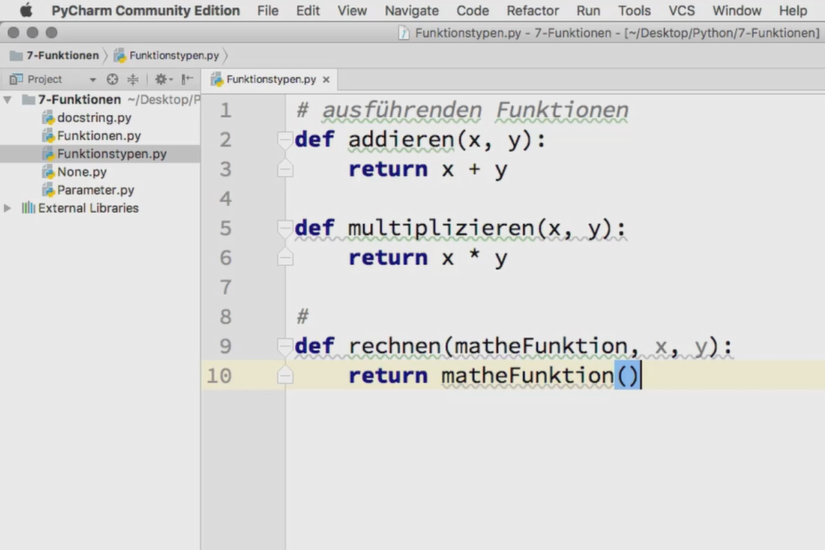 Programación con Python - 7.5 Funciones como tipos de datos