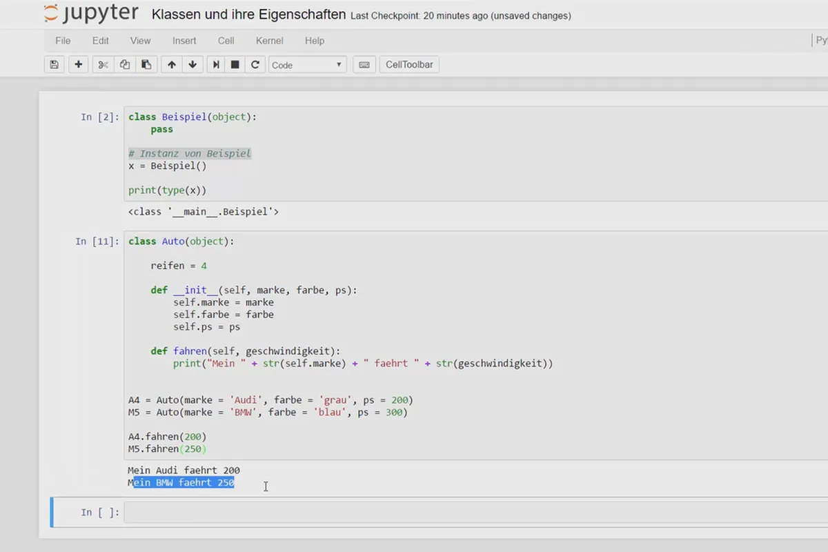 Python programlamaya giriş - 35 sınıf ve metod