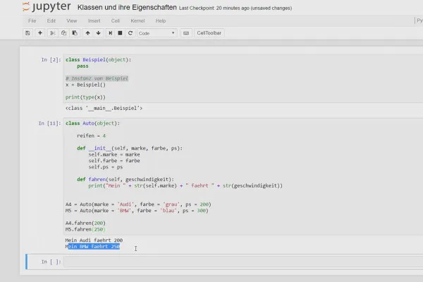 Python-Programmierung für Einsteiger – 35 Klassen und Methoden