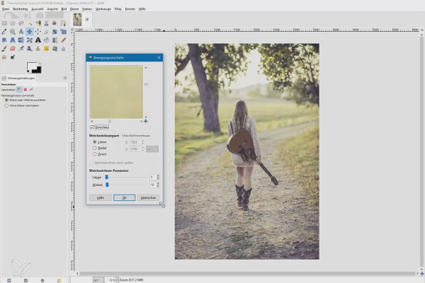 Retouche d'image avec GIMP : le tutoriel pratique - 35 look onirique
