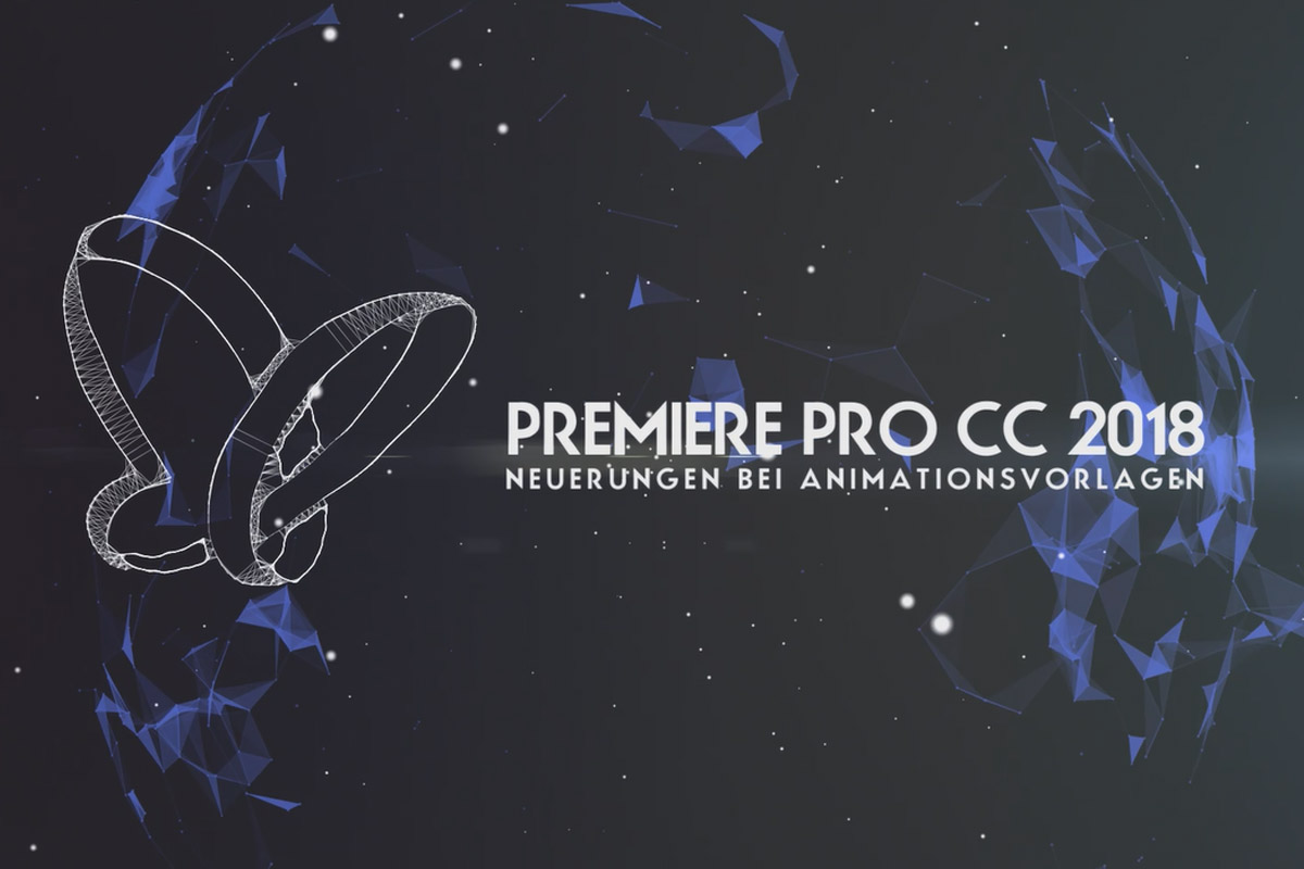 Nytt i Creative Cloud: Premiere Pro CC 2018 (oktober 2017) - Nyheter om animationsmallar