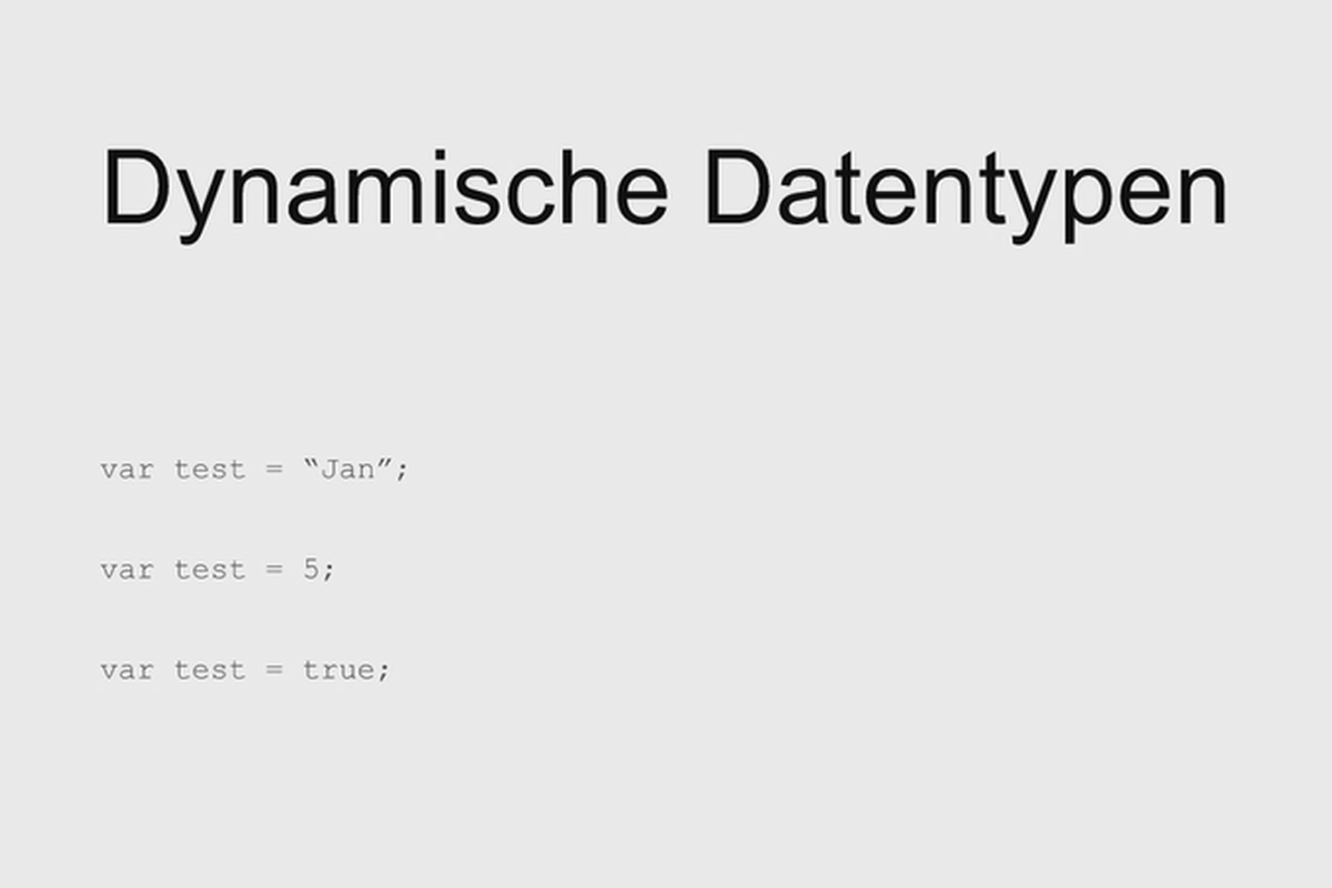 Programmering för nybörjare: 7.8 Statiska vs. dynamiska datatyper