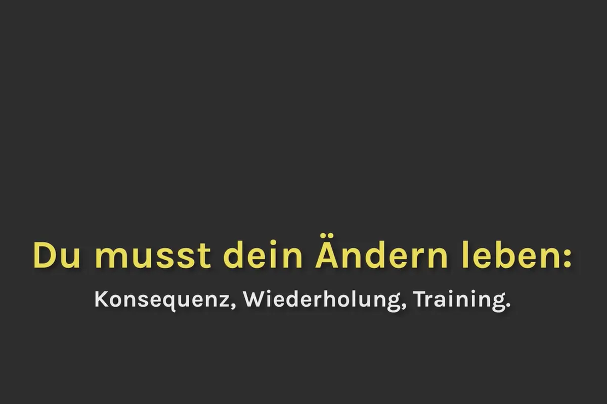 Smart-Performance: 09.02 Konsequenz, Wiederholung und regelmäßiges Training