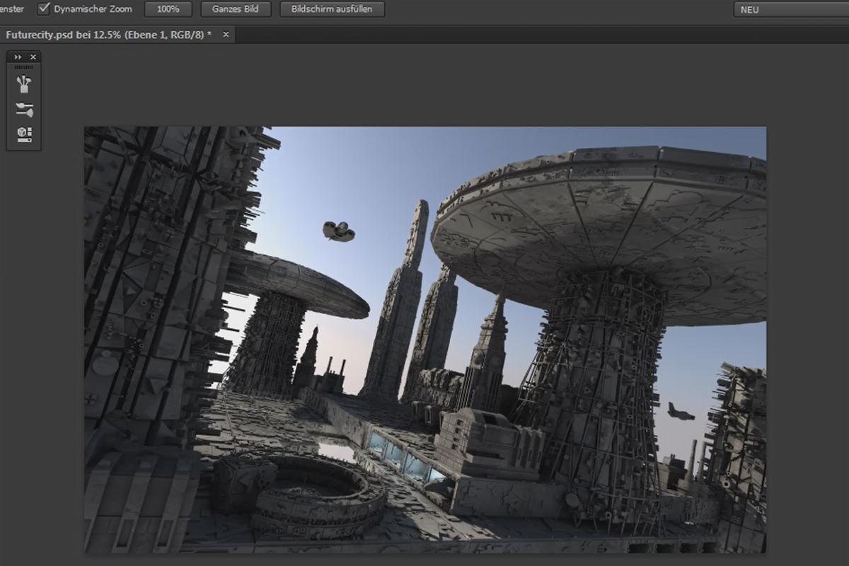 Cinema 4D tapaa Photoshoppin: II - 1.2. Eri renderipassien sekoittaminen