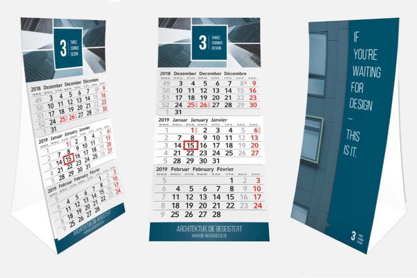 Créer un calendrier de bureau dans Adobe InDesign et l'exporter sous forme de PDF prêt à être imprimé.