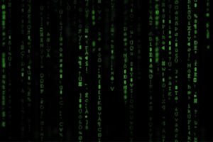 Matrix-effekt med animation