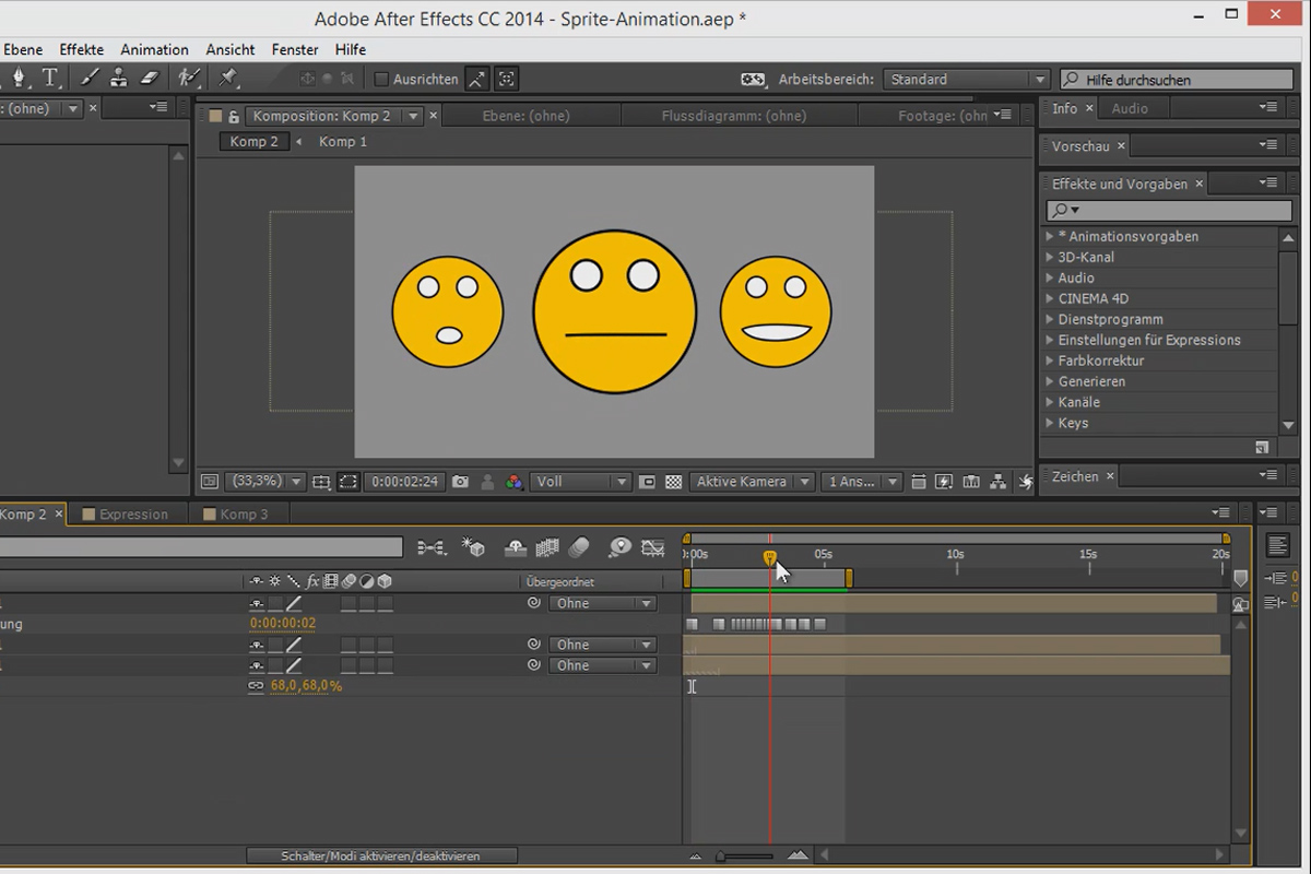 Tips och tricks för animering i After Effects: Sprite-animation