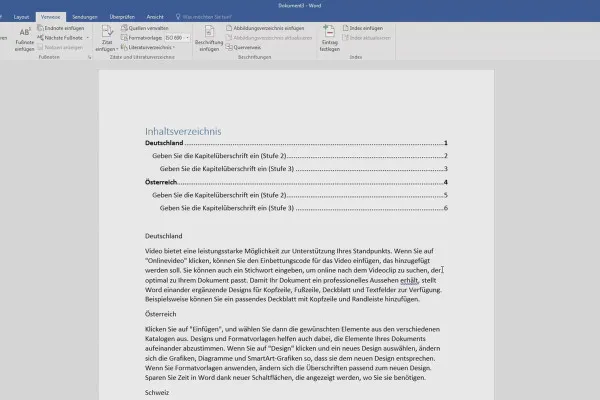 Ole paras Wordissa: Tule dokumenttisankariksi - 36 Käsin luotua sisällysluetteloa