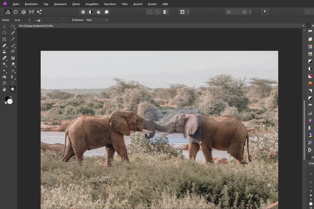 Affinity Photo-opplæring - Grunnleggende: 3.17 | Visnings- og zoomverktøy