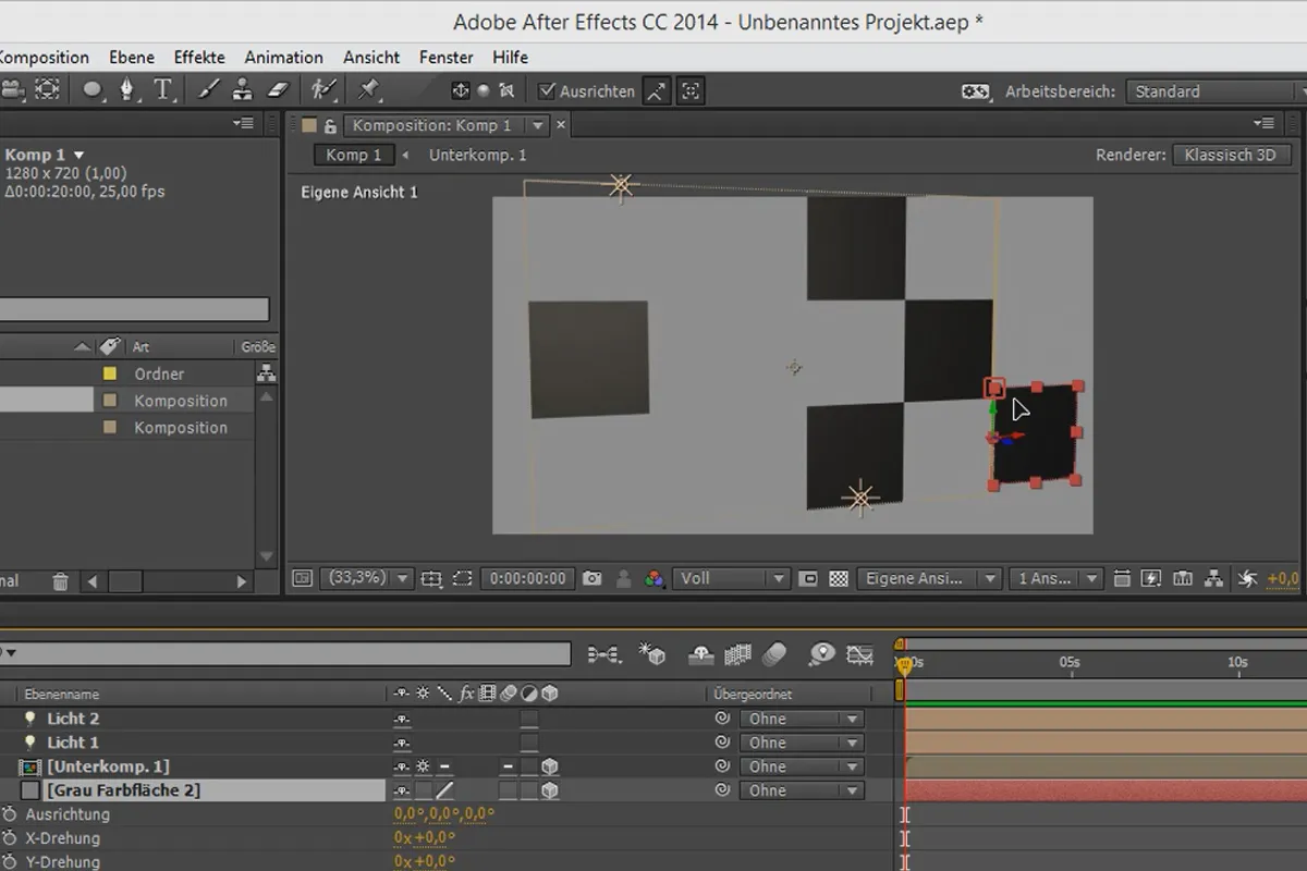 Tipps und Tricks zu 3D in After Effects: Snapping