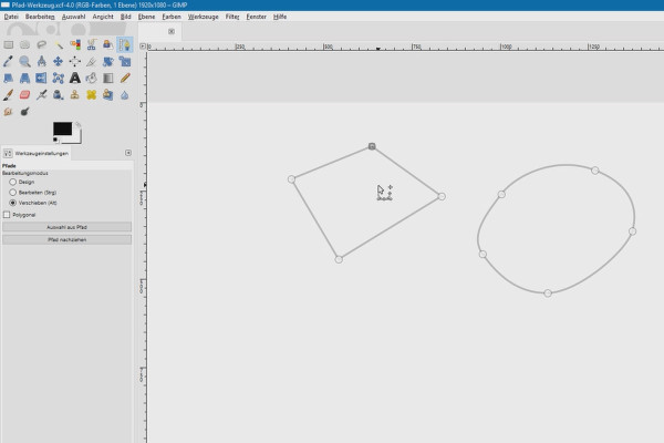 Image editing with GIMP: the tutorial for beginners - 36 Path tool