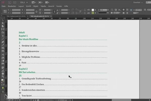 Großprojekte in Adobe InDesign - 5.02 - Inhaltsverzeichnis (Buch)