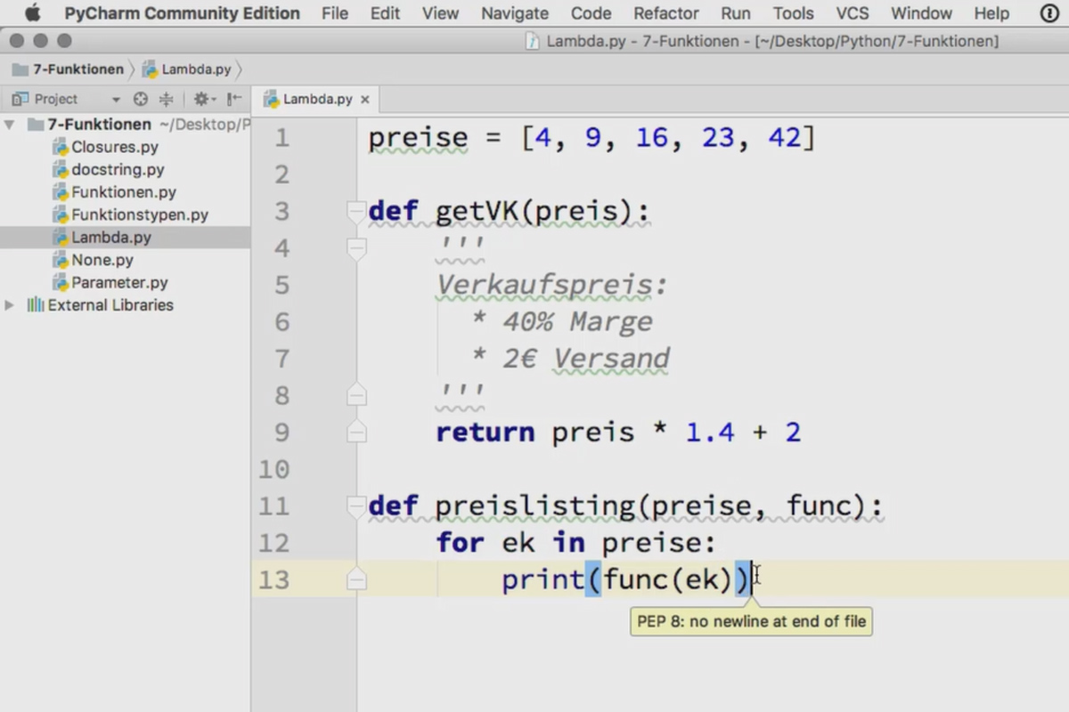Programación con Python - 7.7 Funciones lambda
