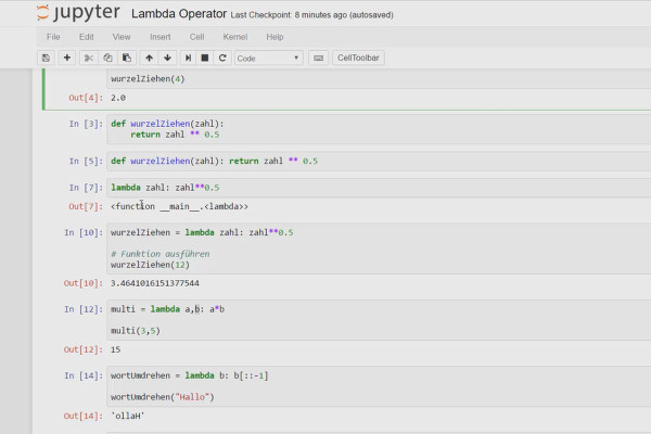 Programmation Python pour débutants - 37 Opérateur Lambda