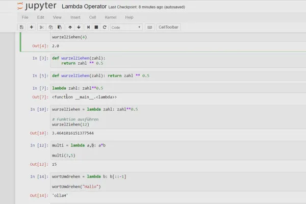 Python programlama dili için temel düzeyde olanlar için – 37 Lambda Operatörü