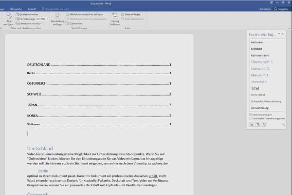 Migliore in Word: Diventa un eroe dei documenti - 37 Indice automatico.