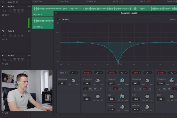 DaVinci Resolve Öğretici: 5.4 | Konuşma kayıtlarını düzenle