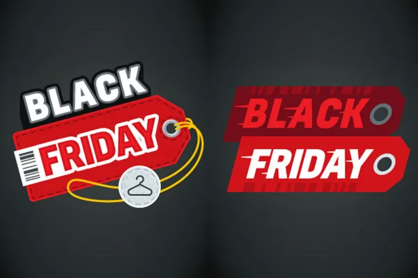 Vorlagen für Black Friday-Banner – Version 2