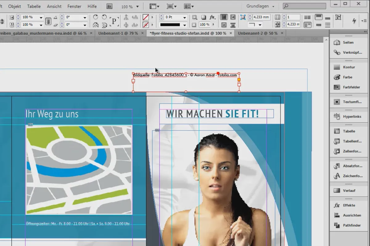 Tipps & Tricks zu Adobe InDesign - wichtige Informationen nicht druckbar unterbringen