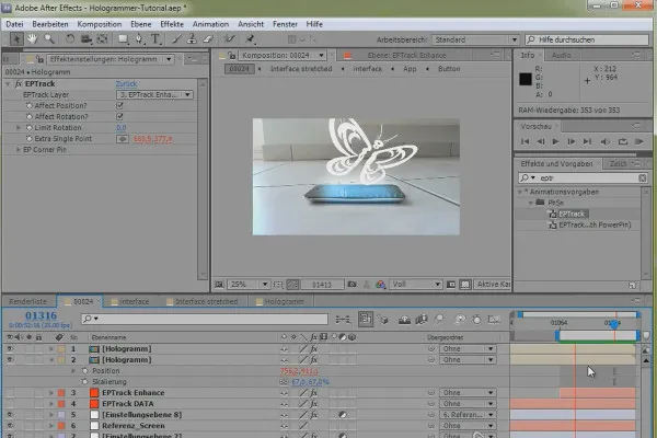 SpecialFX - Hologrammer Part 2 - 2.5D Tracking und EPTrack