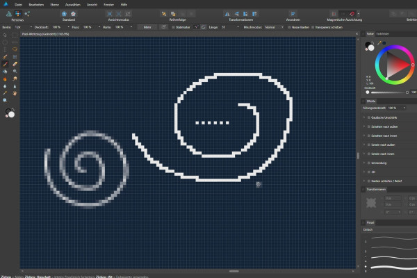 Affinity Designer Tutorial - Basics: 6.2 | Pixel Tool