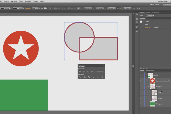Illustrator para principiantes y expertos - 5.7 La paleta Pathfinder