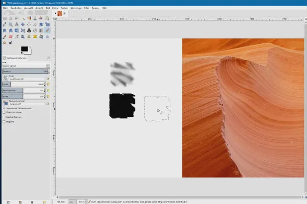 Elaborazione dell'immagine con GIMP: il tutorial per principianti - 38 Strumento penna
