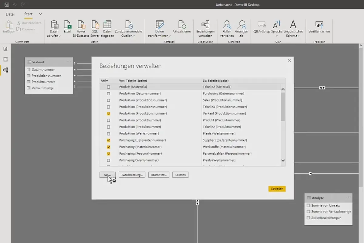 Pivot-Tabellen in Excel: 7.1 | Grundlagen Power BI: Beispiel 1