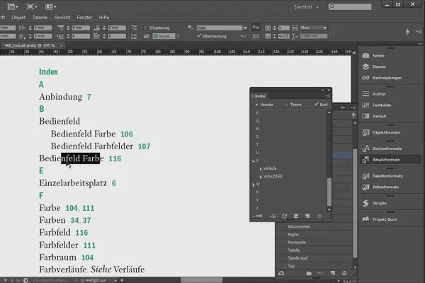 Великі проекти в Adobe InDesign - 5.04 - Індекс.